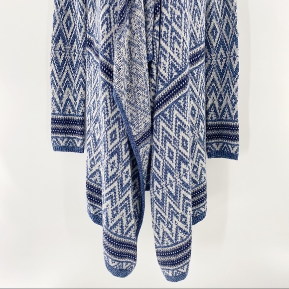 Kaisely Asymmetrical Open Front Cadigan Size M - Picture 11 of 14